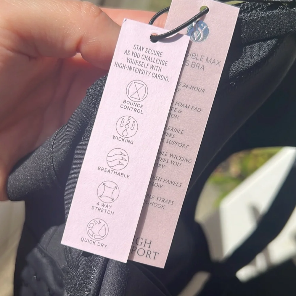 BNWT Victoria’s Secret Incredible Max Sports Bra 32C - Picture 7 of 7